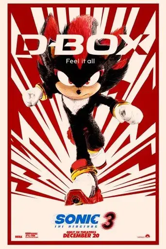 Sonic 3: La película - Poster