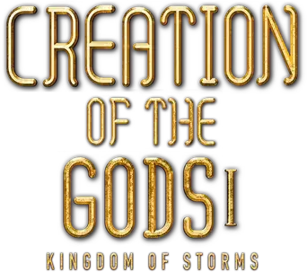 La creación de los dioses: El reino de las tormentas - Logo
