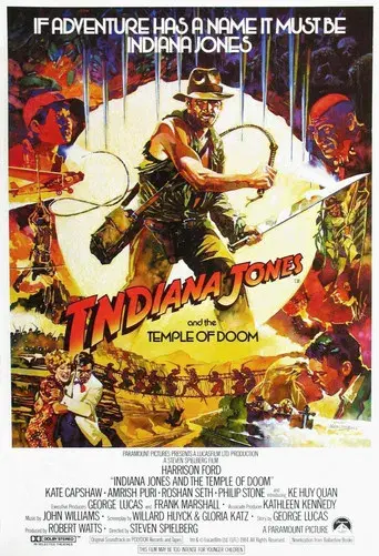 Indiana Jones y el templo maldito - Poster