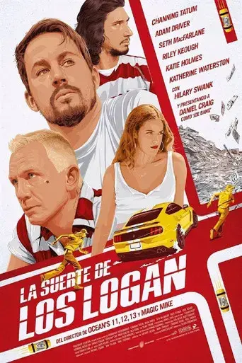 La suerte de los Logan - Poster