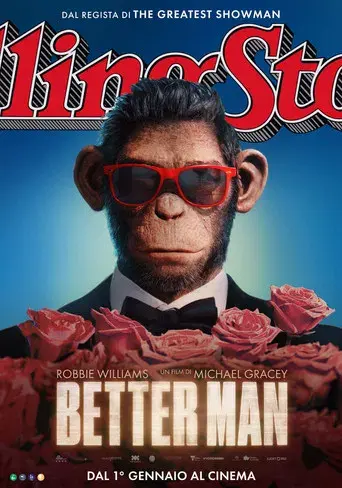 Better Man: La historia de Robbie Williams - Poster