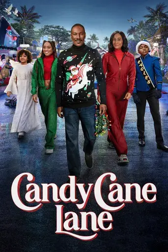 Navidad en Candy Cane Lane - Poster