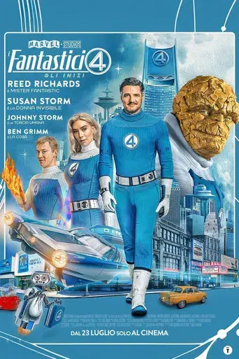 Los Cuatro Fantásticos: Primeros pasos - Poster