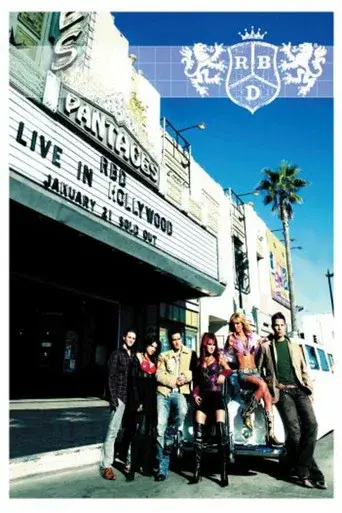 RBD - Live in Hollywood poster