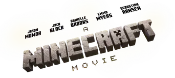 Una película de Minecraft - Logo