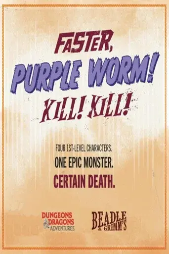 Faster, Purple Worm! Kill! Kill! - Poster