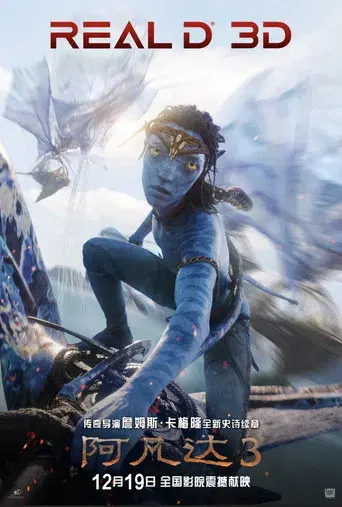 Avatar: Fuego y ceniza - Poster