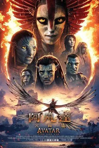 Avatar: Fuego y ceniza - Poster