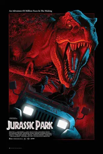 Jurassic Park (Parque Jurásico) - Poster