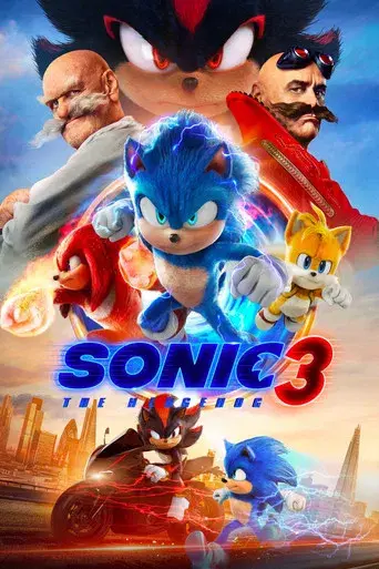 Sonic 3: La película - Poster