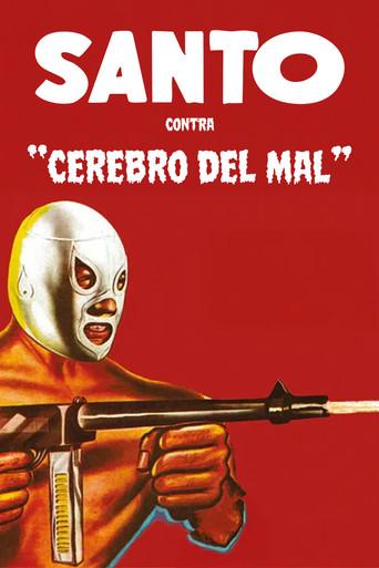 Santo contra cerebro del mal - Poster