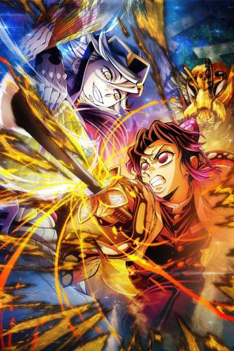 Guardianes de la noche: Kimetsu no Yaiba La fortaleza infinita - Poster