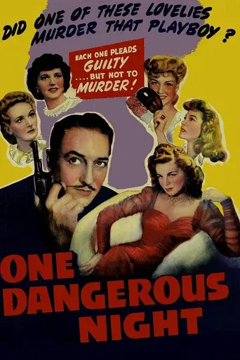 One Dangerous Night - Poster