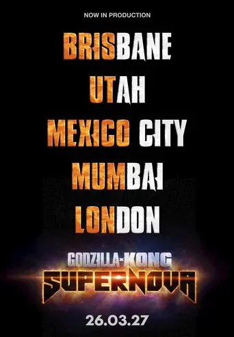 Godzilla x Kong: Supernova - Poster