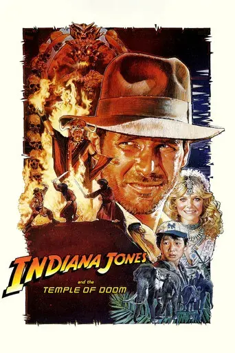 Indiana Jones y el templo maldito - Poster