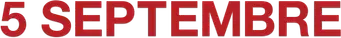 Septiembre 5 - Logo