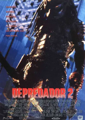 Depredador 2 - Poster