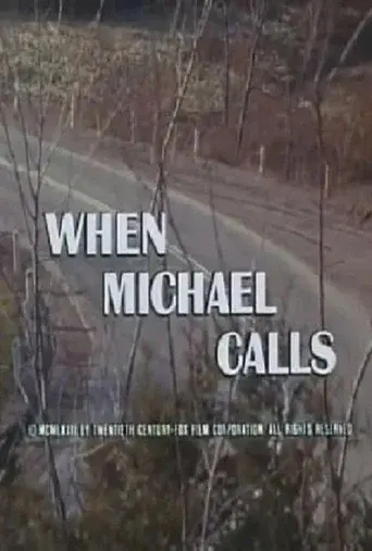 When Michael Calls - Poster