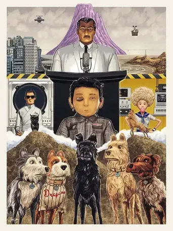 Isla de perros - Poster