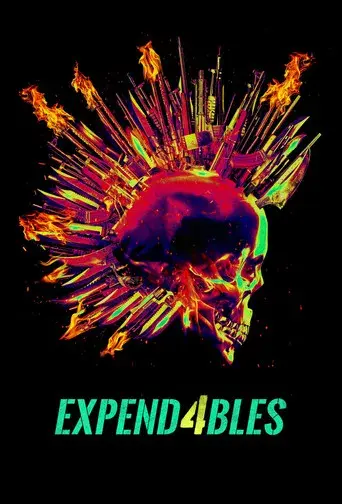 Los mercen4rios - Poster