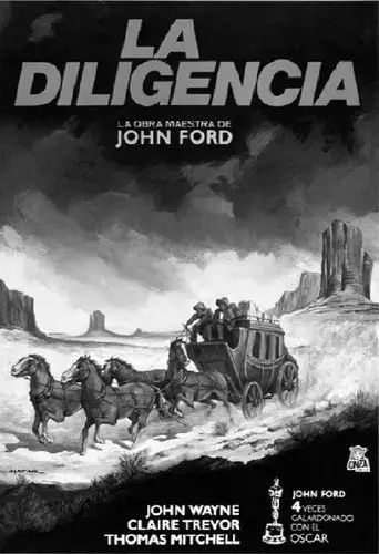 La diligencia - Poster