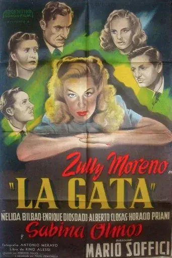 La gata - Poster