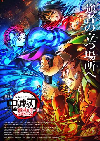 Guardianes de la noche: Kimetsu no Yaiba La fortaleza infinita - Poster