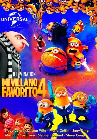Gru 4. Mi villano favorito - Poster