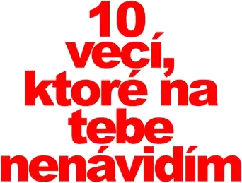 10 razones para odiarte - Logo