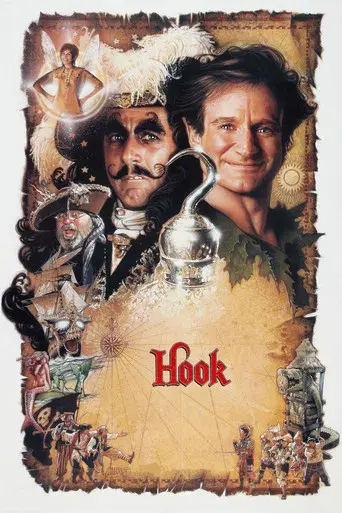 Hook (El capitán Garfio) - Poster