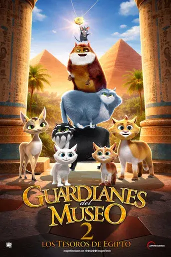 Gatos en el museo 2: Tesoros de Egipto - Poster