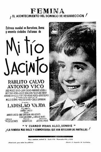 Mi tío Jacinto - Poster