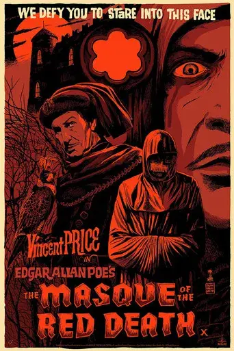 La máscara de la muerte roja - Poster