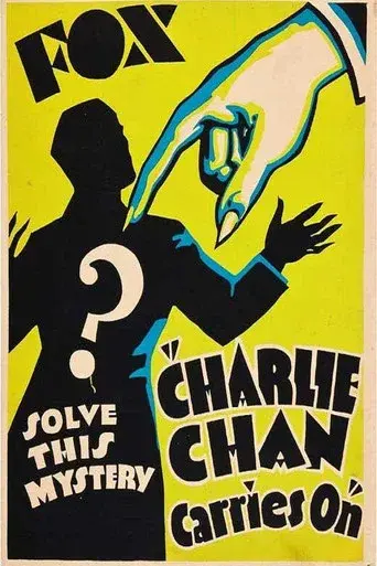 Charlie Chan Carries On - Poster