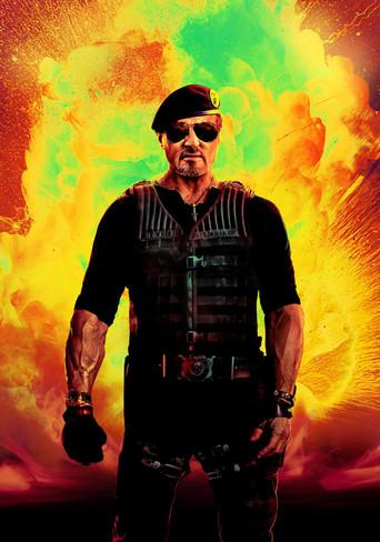 Los mercen4rios - Poster