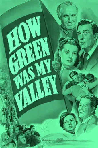 ¡Qué verde era mi valle! - Poster