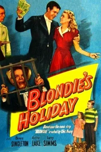 Blondie's Holiday - Poster
