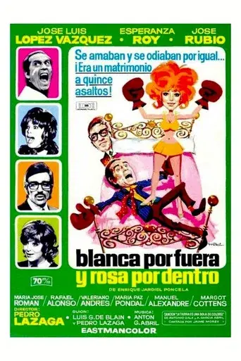 Blanca por fuera y Rosa por dentro - Poster