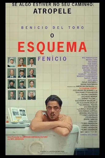 La trama fenicia - Poster