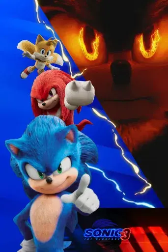 Sonic 3: La película - Poster