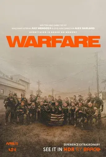 Warfare: Tiempo de guerra - Poster