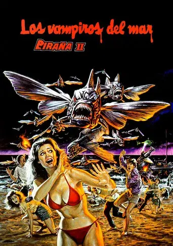 Piraña II: Los vampiros del mar - Poster