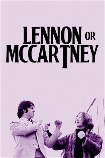 Lennon or McCartney - Poster