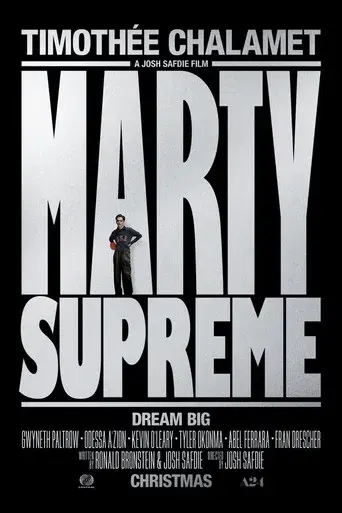 Marty Supreme - Poster