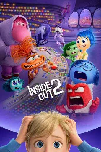Del revés 2 (Inside Out 2) - Poster