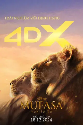Mufasa: El rey león - Poster