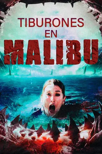 Tiburones en Malibú - Poster