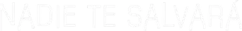 Nadie te salvará - Logo
