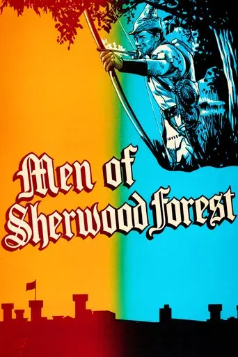 Los hombres del bosque de Sherwood poster