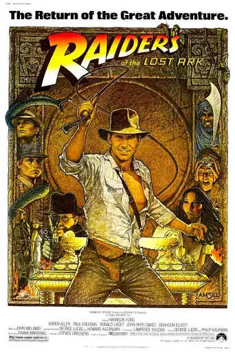 En busca del arca perdida - Poster